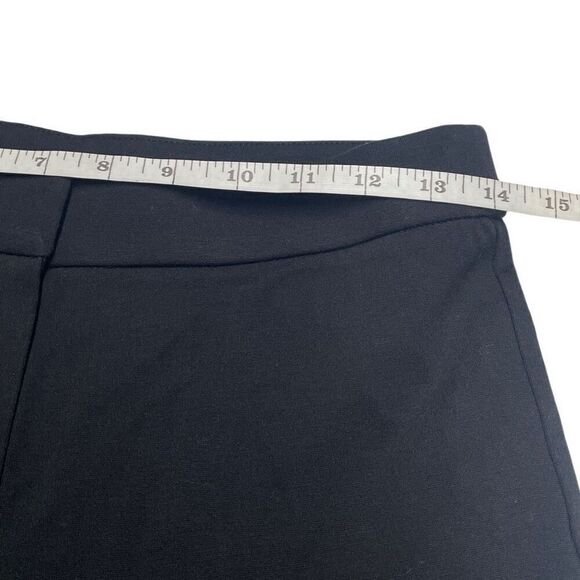 Les Serein Black Striaght Leg Cropped Trousers - Picture 4 of 7